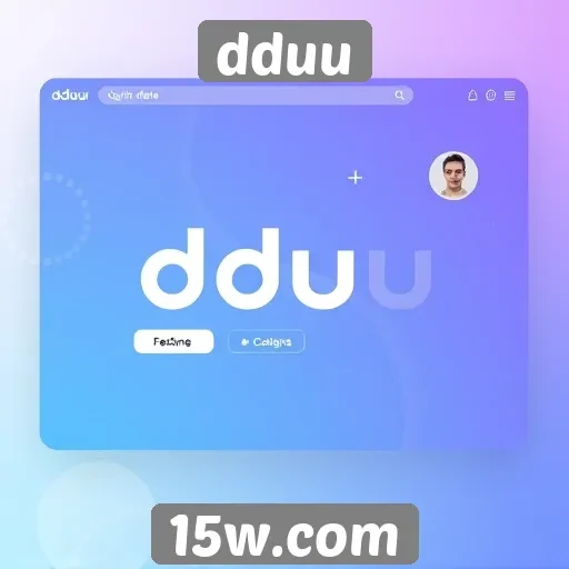 Exploração da interface de usuário do dduu